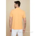 Mens Basic Classic Hafdery Pique Polo z krótkim rękawem